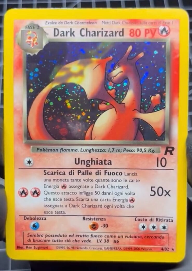 Dark Charizard - Dopo il trattamento