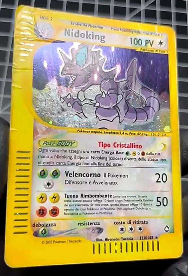 Nidoking Crystal - Prima del trattamento
